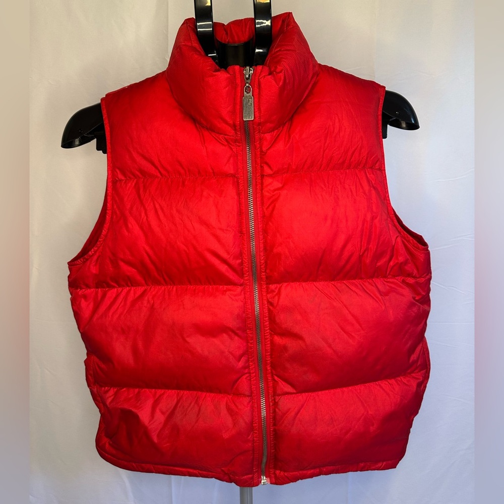 Red Puffer Vest for Men